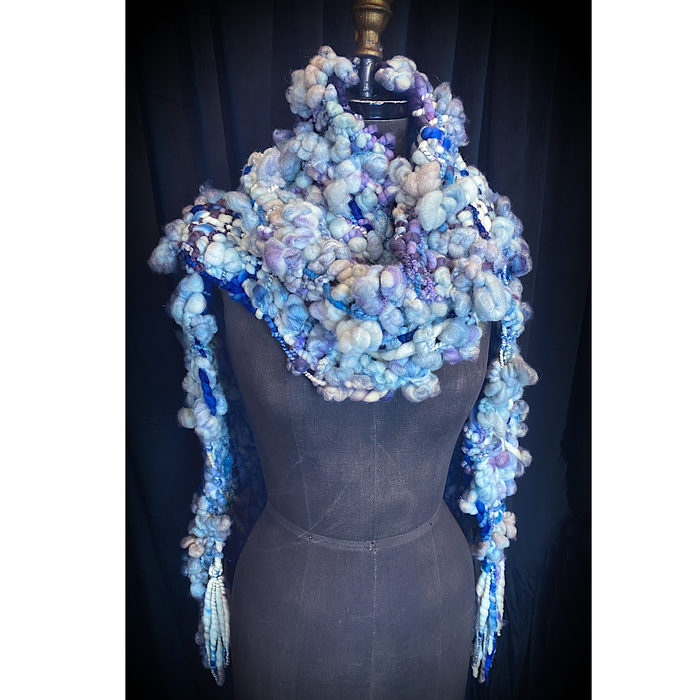 Ice Queen- Woven scarf