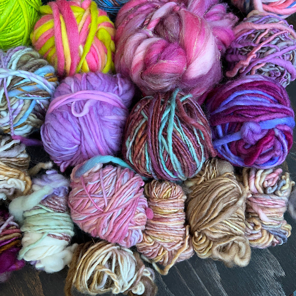 1 kg of hand spun singles