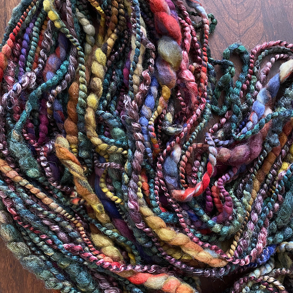 Prairie  - Merino tencel knitting art yarn