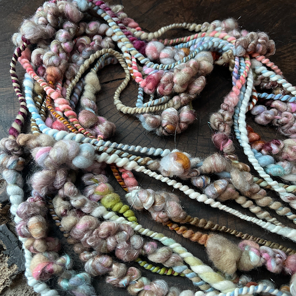 Misty days - art yarn