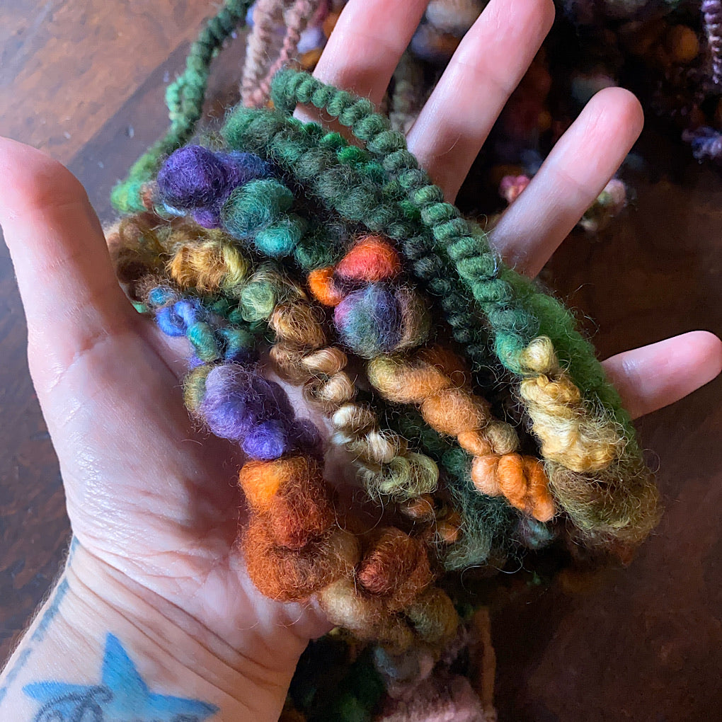 Maple Leaves Art yarn