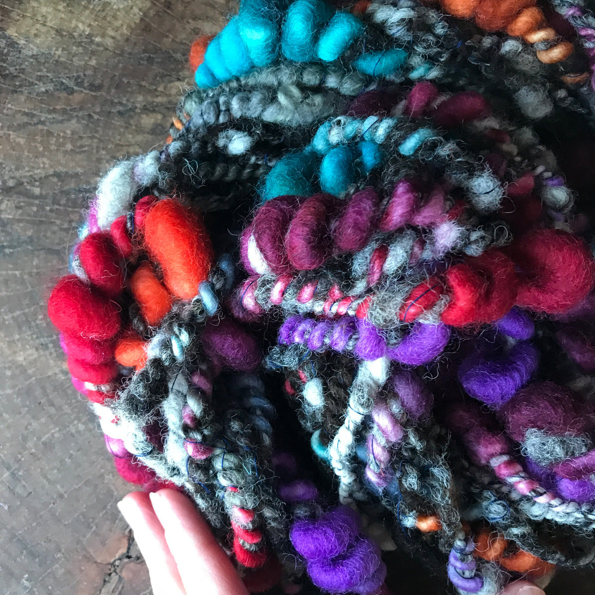 Grey  art yarn 100g 15y - Mynoush