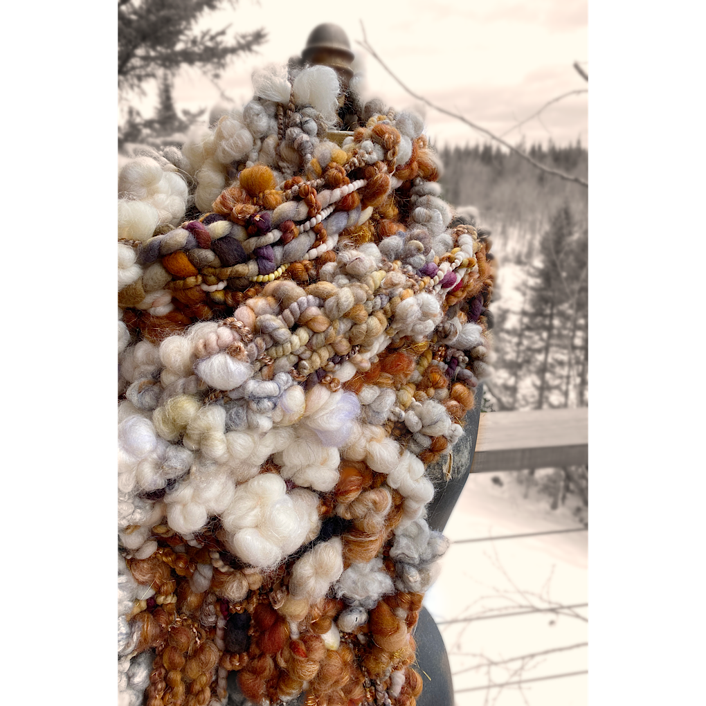 Sucre à la crème - Woven scarf