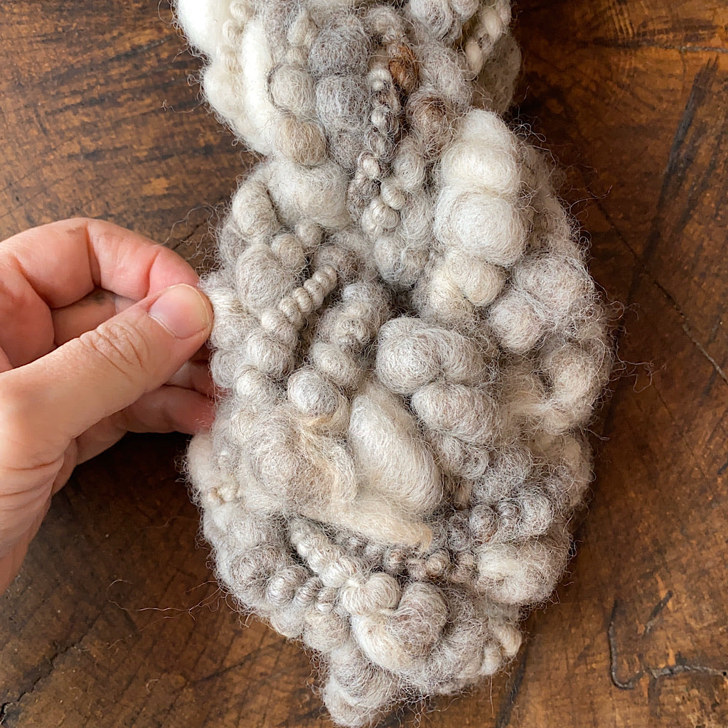 Clearance grey art yarn