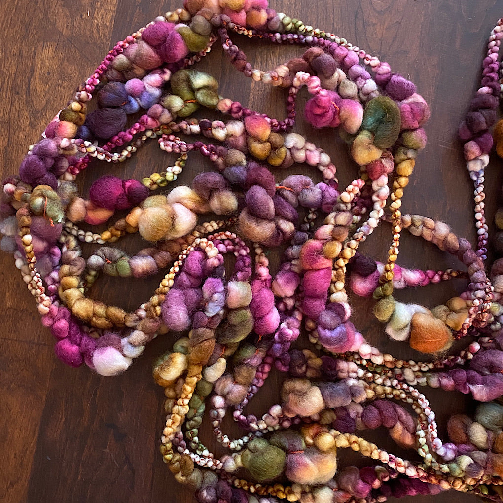 Legend of fall Jumbo boucle art yarn