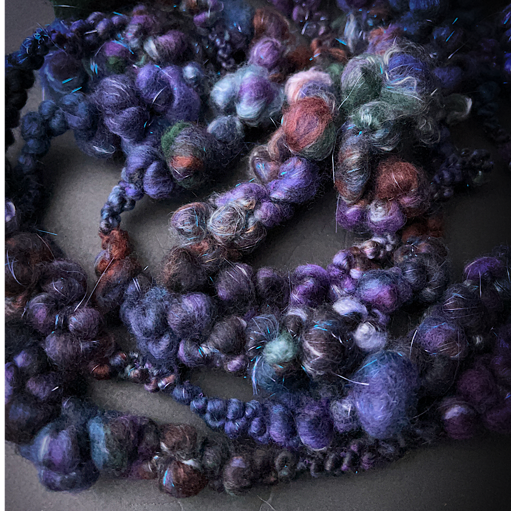 Large Art yarns kit for weaving 14 oz