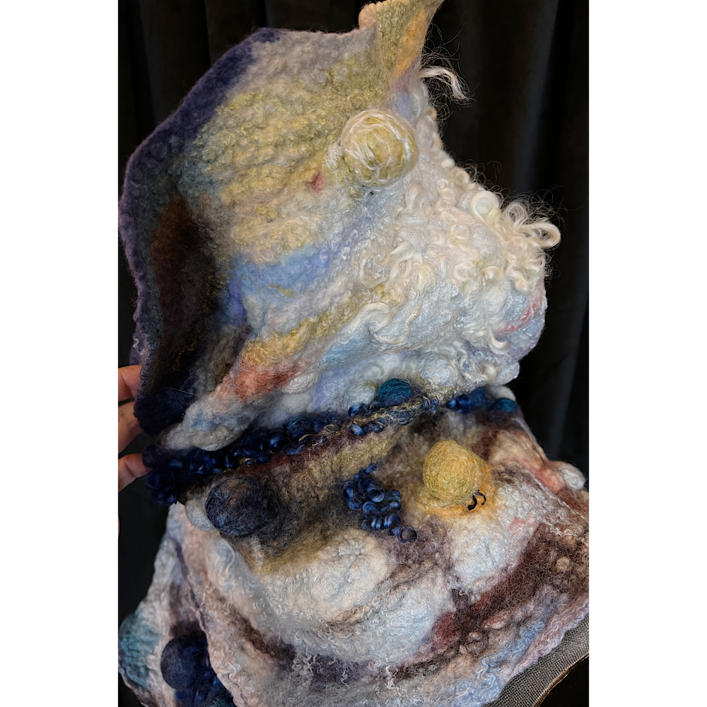 2022 Landscape serie  - felted scarf