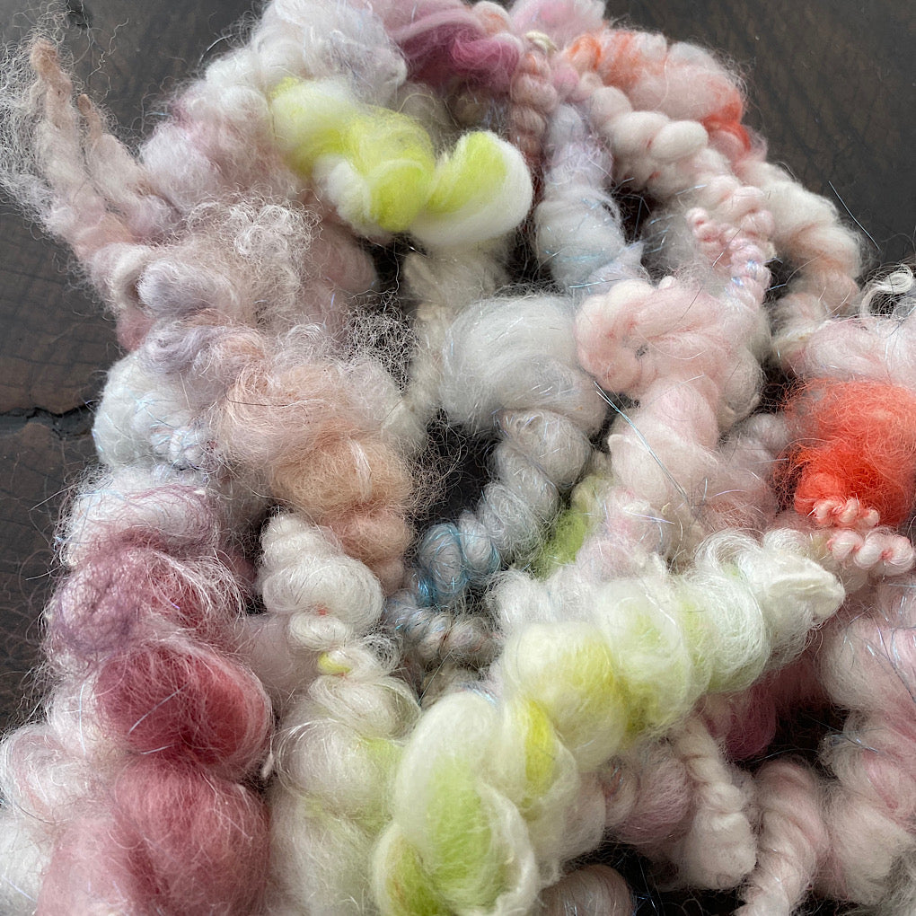 Cloud spark 3 Super coiled Art yarn