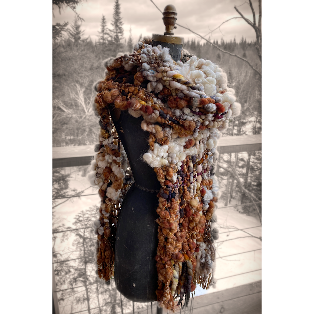 Sucre à la crème - Woven scarf