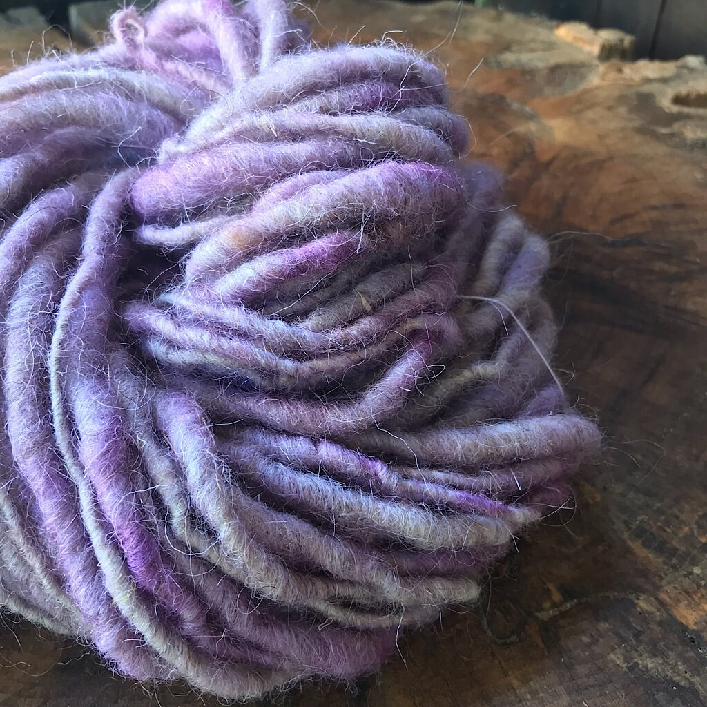 Lavender weaving yarn