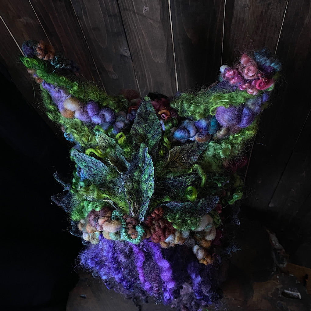 One spell - Felted hood