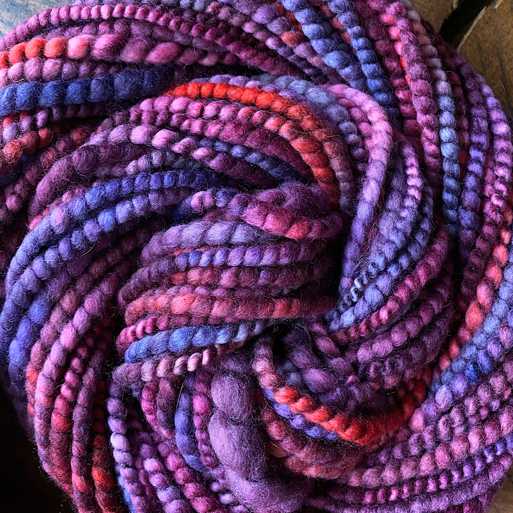 Mosaic Merino spiral yarn