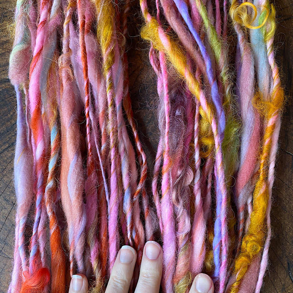 Mangue glacée art yarn