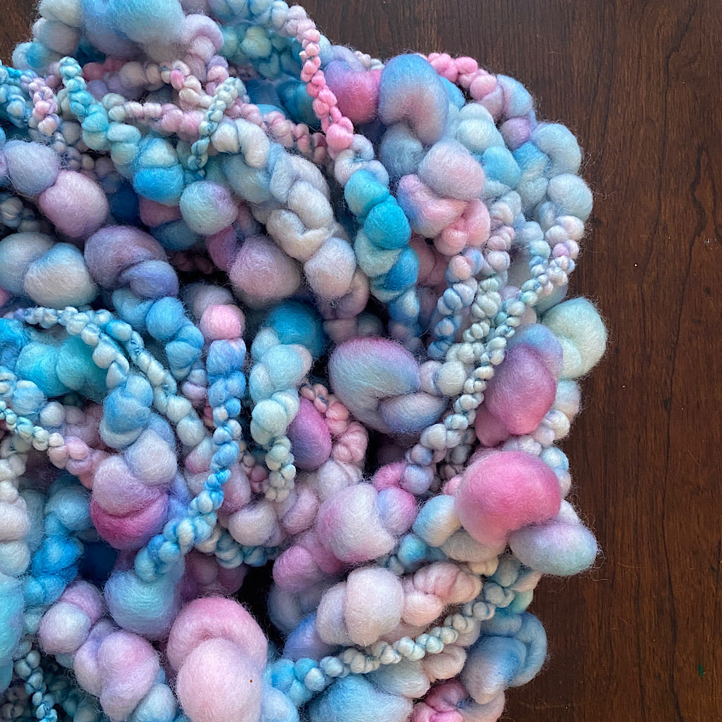 Baby valentine Jumbo boucle Art yarn