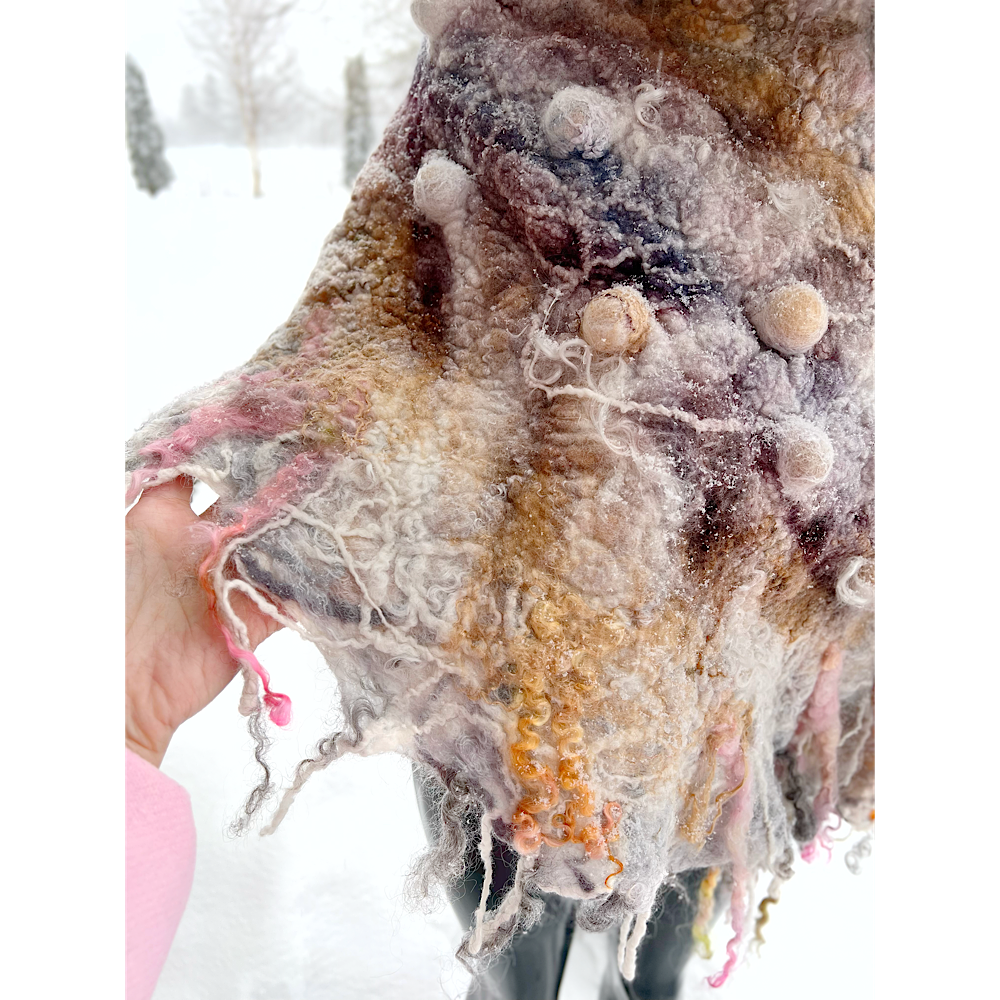 Felted Shawl 2023
