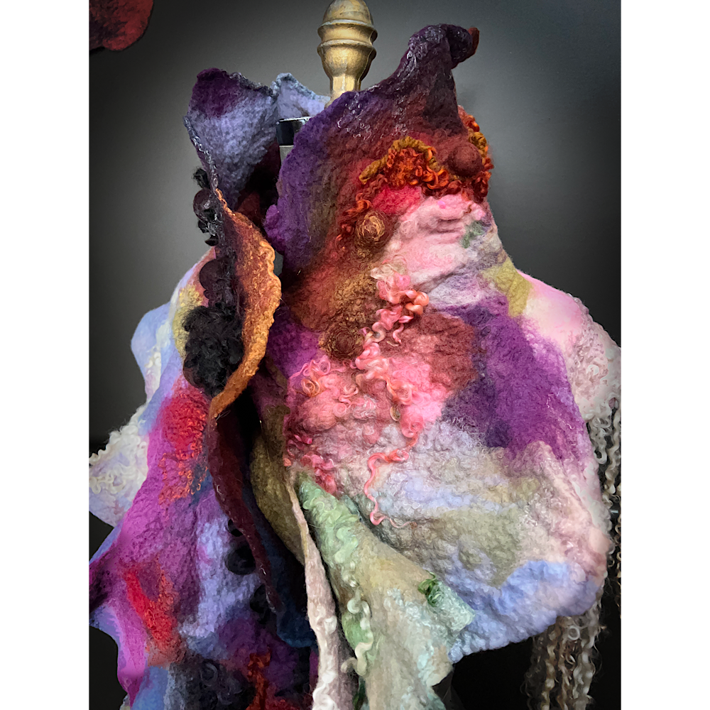 Felted scarf 2023