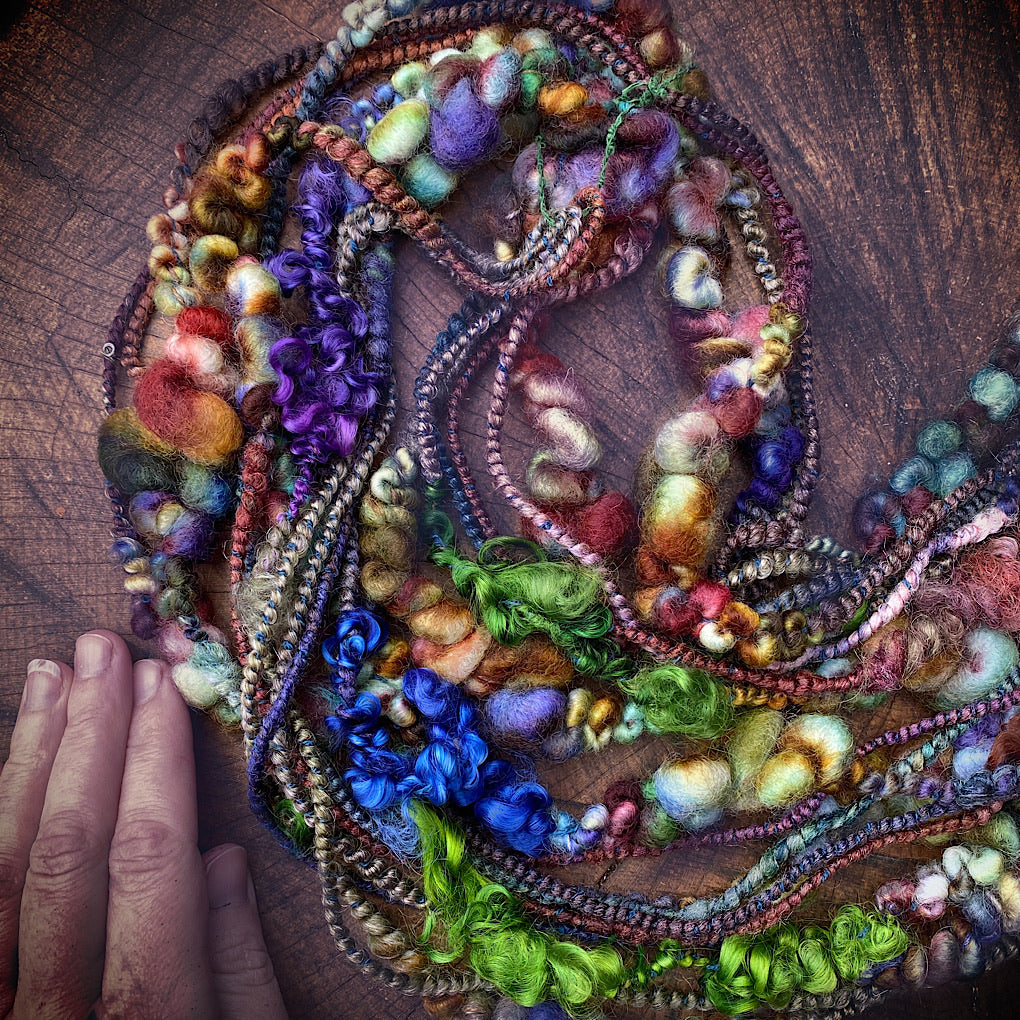 Crépuscule 2 Silk art yarn