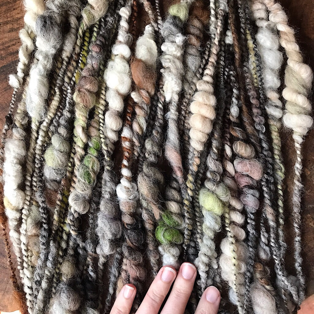 First snow - Art yarn