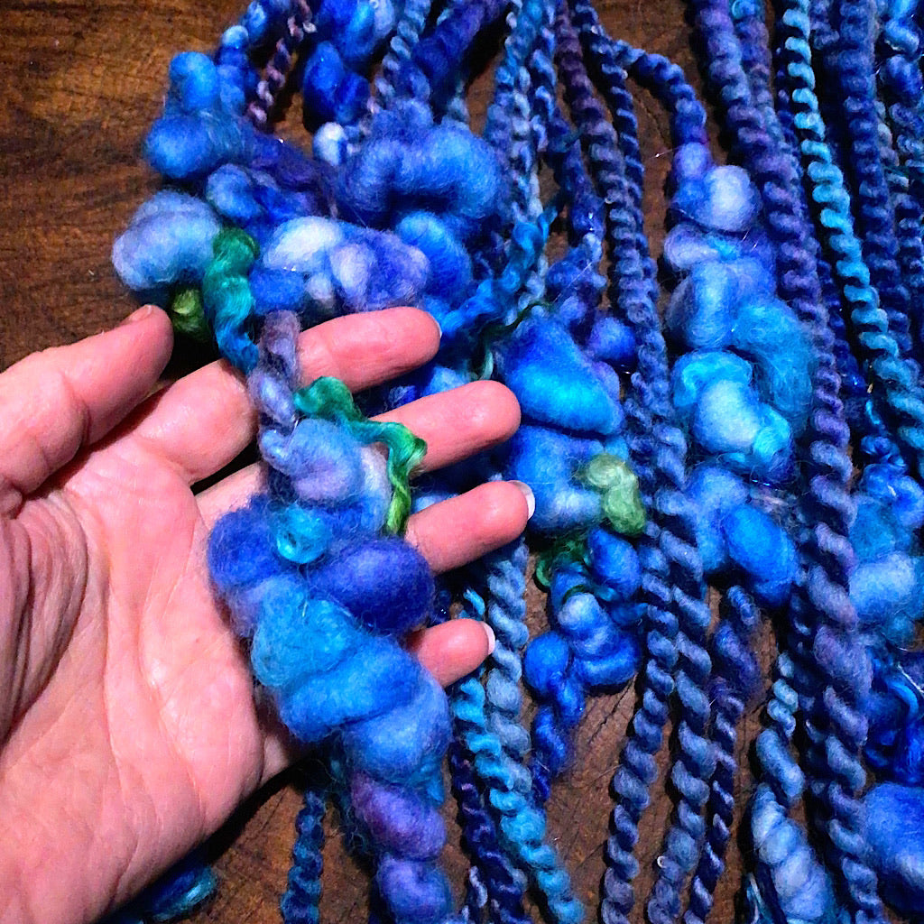 Lady Blue Art yarn