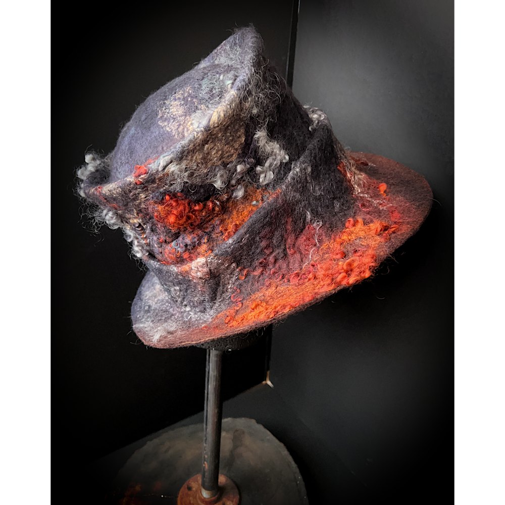 Felted hat- 23.5”