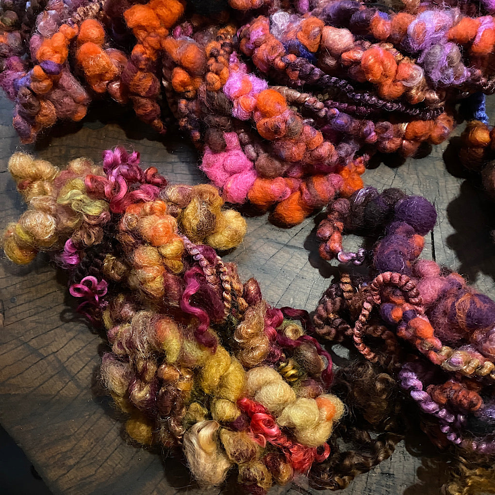 Rich golden Signature Art yarn Lot