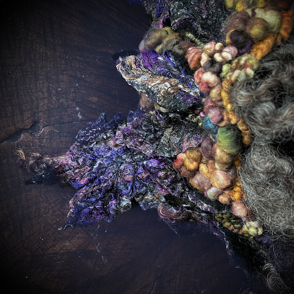 Forest spirit- felted hood