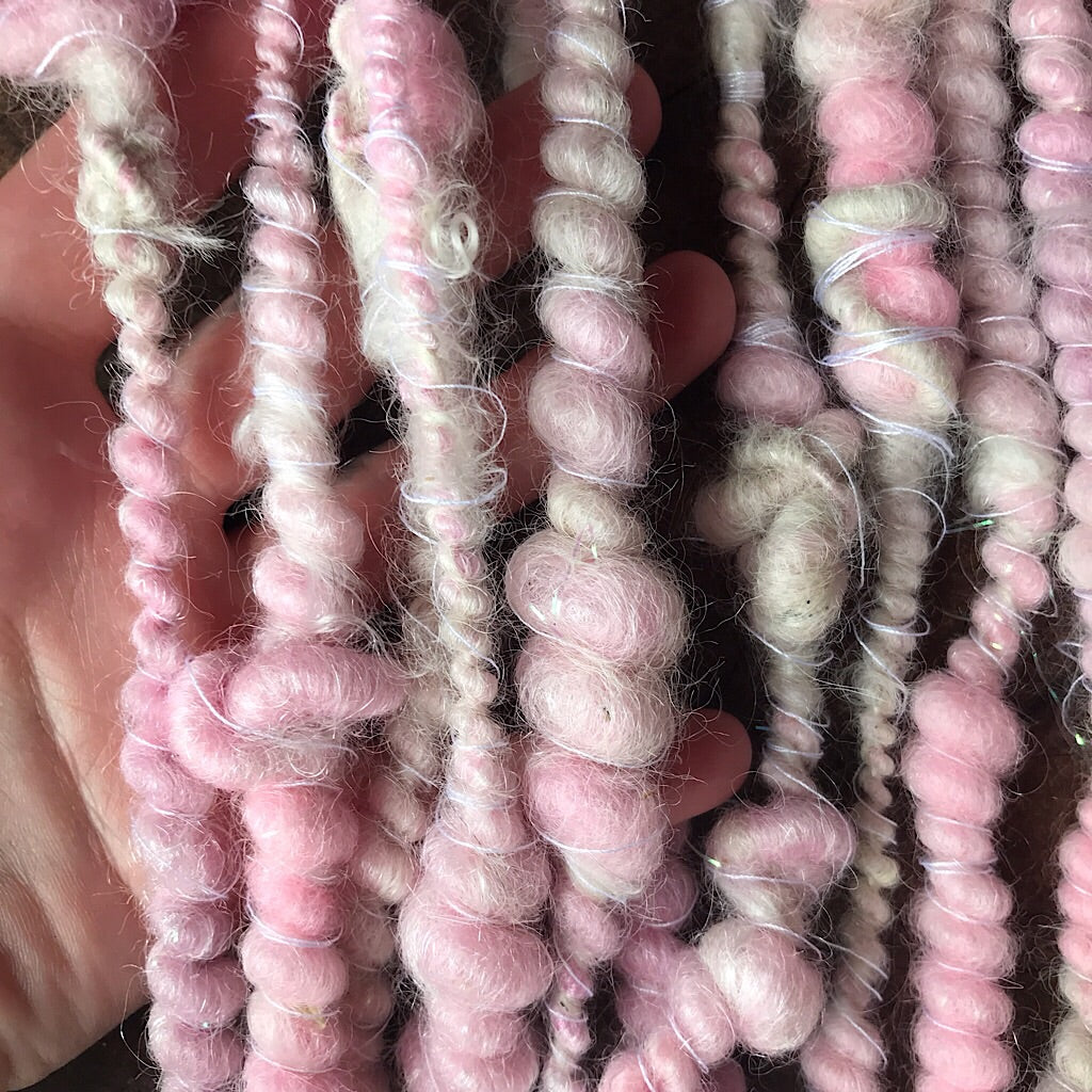 Pink fairie - Art yarn