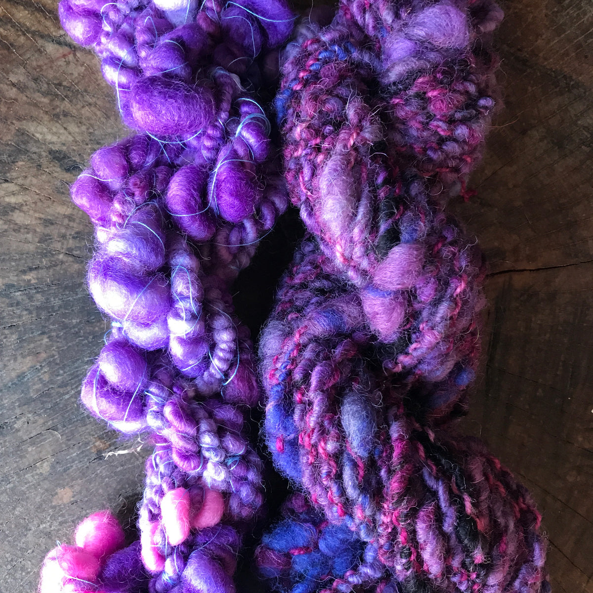 Purple duo art yarn 100g - Mynoush