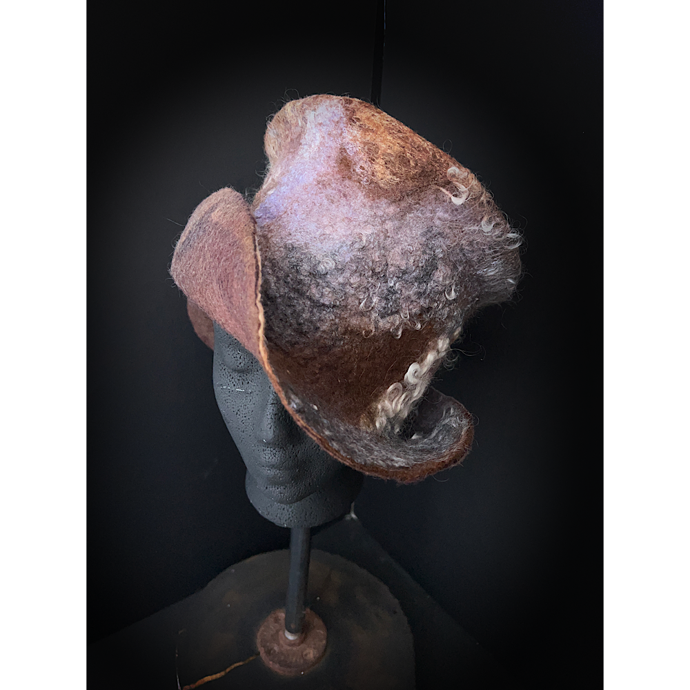 Felted top hat  - 23”
