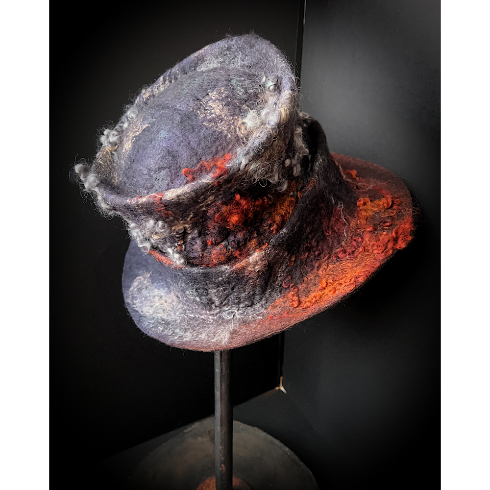 Felted hat- 23.5”