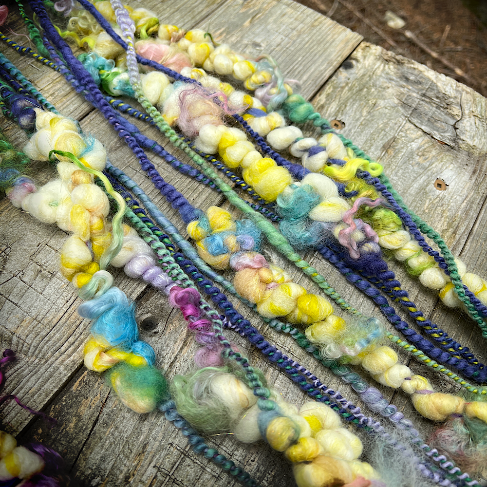 Water lilies 1 - signature art yarn