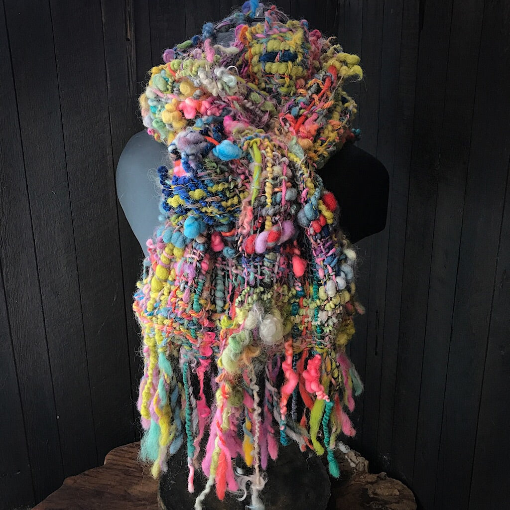 Hand woven scarf SALE code SCARF20