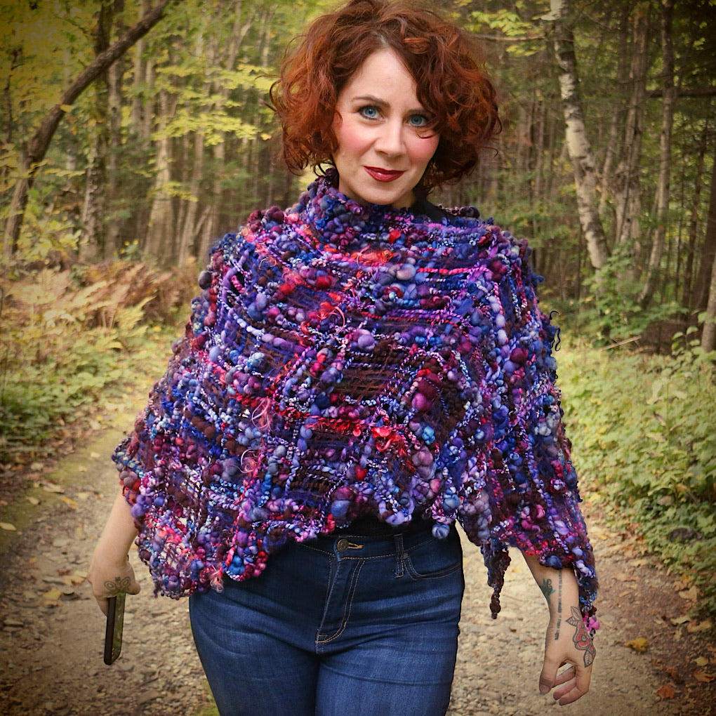 Nuit d’automne Woven Shawl