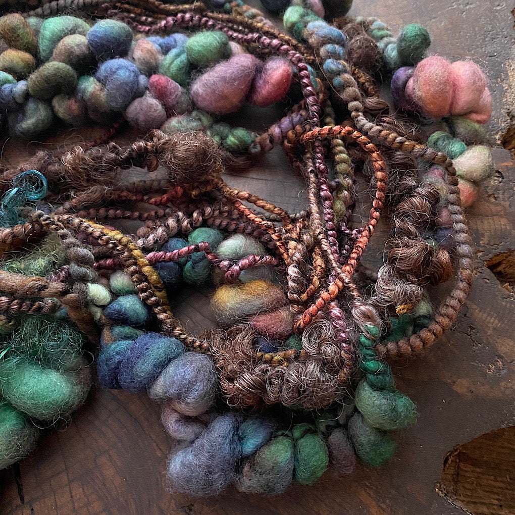 New moon forest Signature art yarn