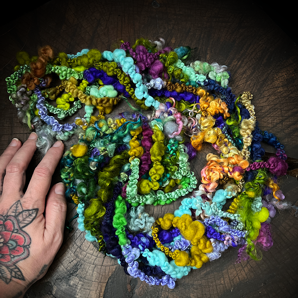 Summer balade weaving art yarn