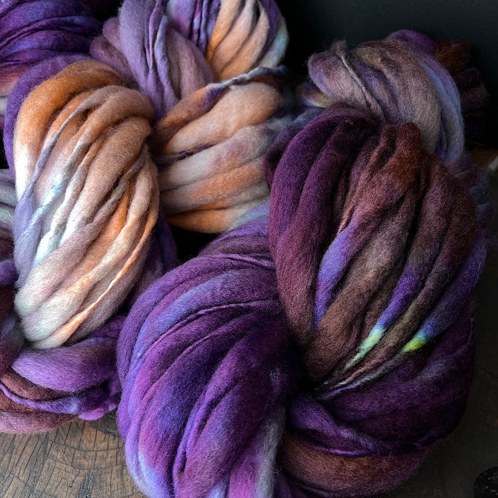 Fluffy yarn set of 3 skeins