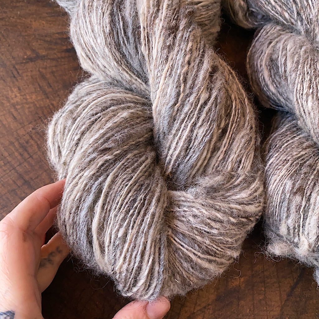 Clearance lace grey yarn