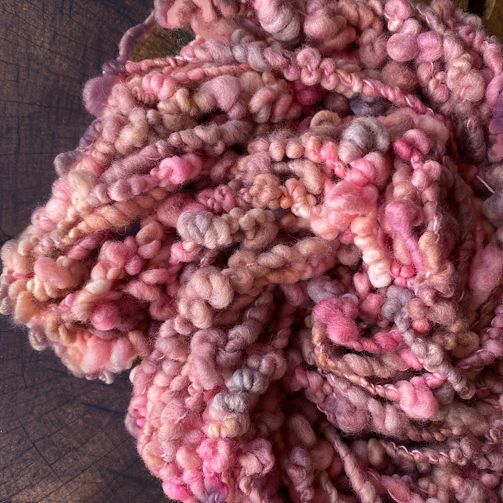 Sweet peach Art yarn