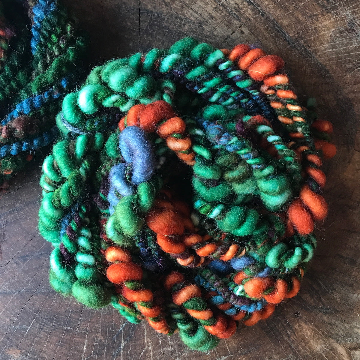 Green art yarn duo 100g - Mynoush