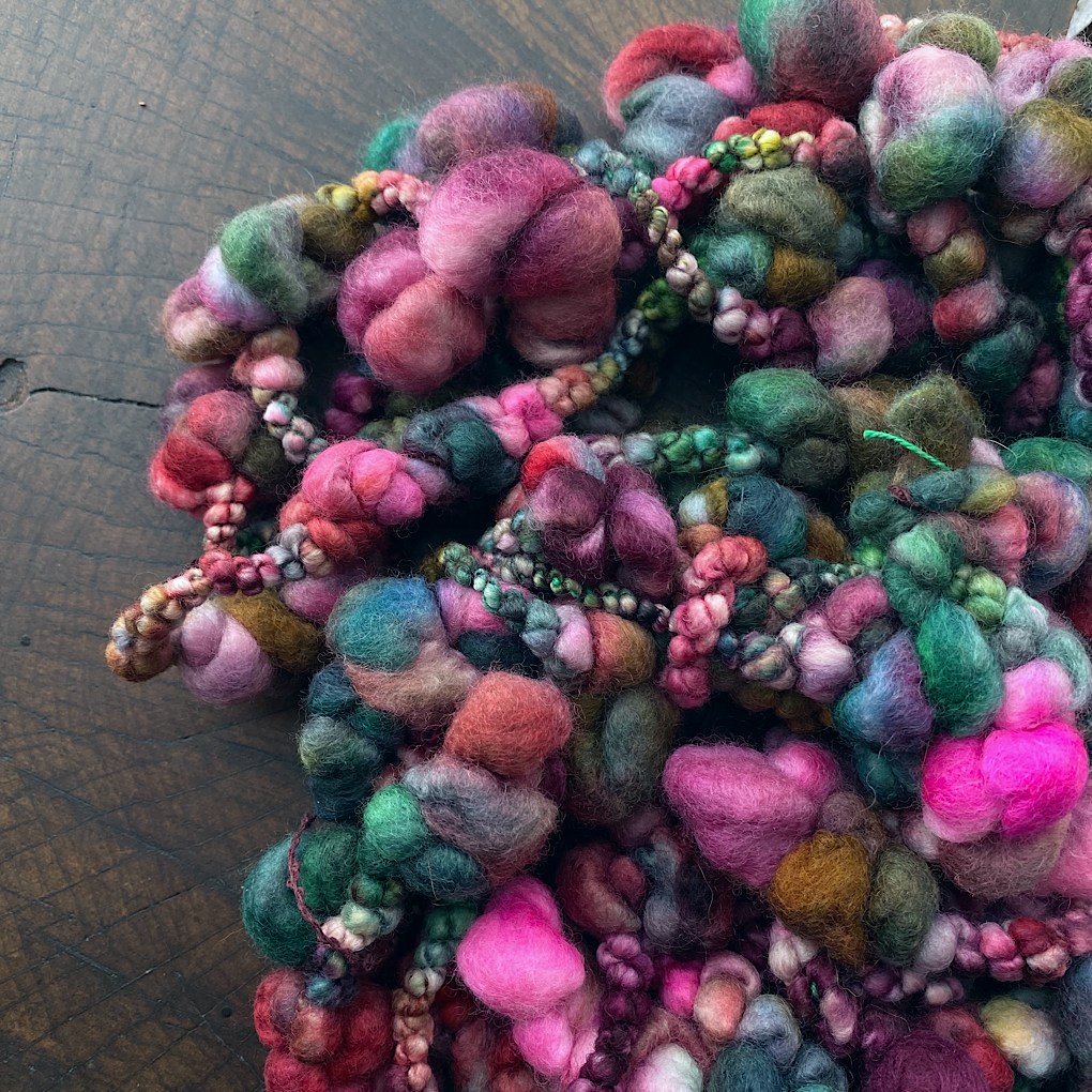 Kiss from a Rose Jumbo boucle Art yarn