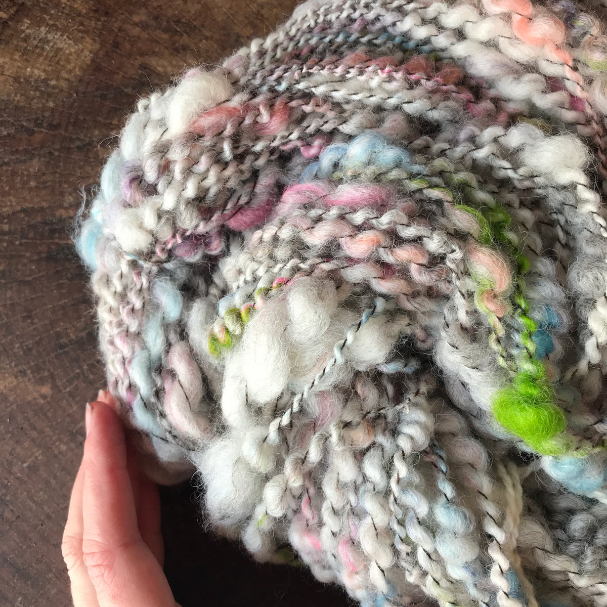 Pastel spiral yarn 80g - Mynoush