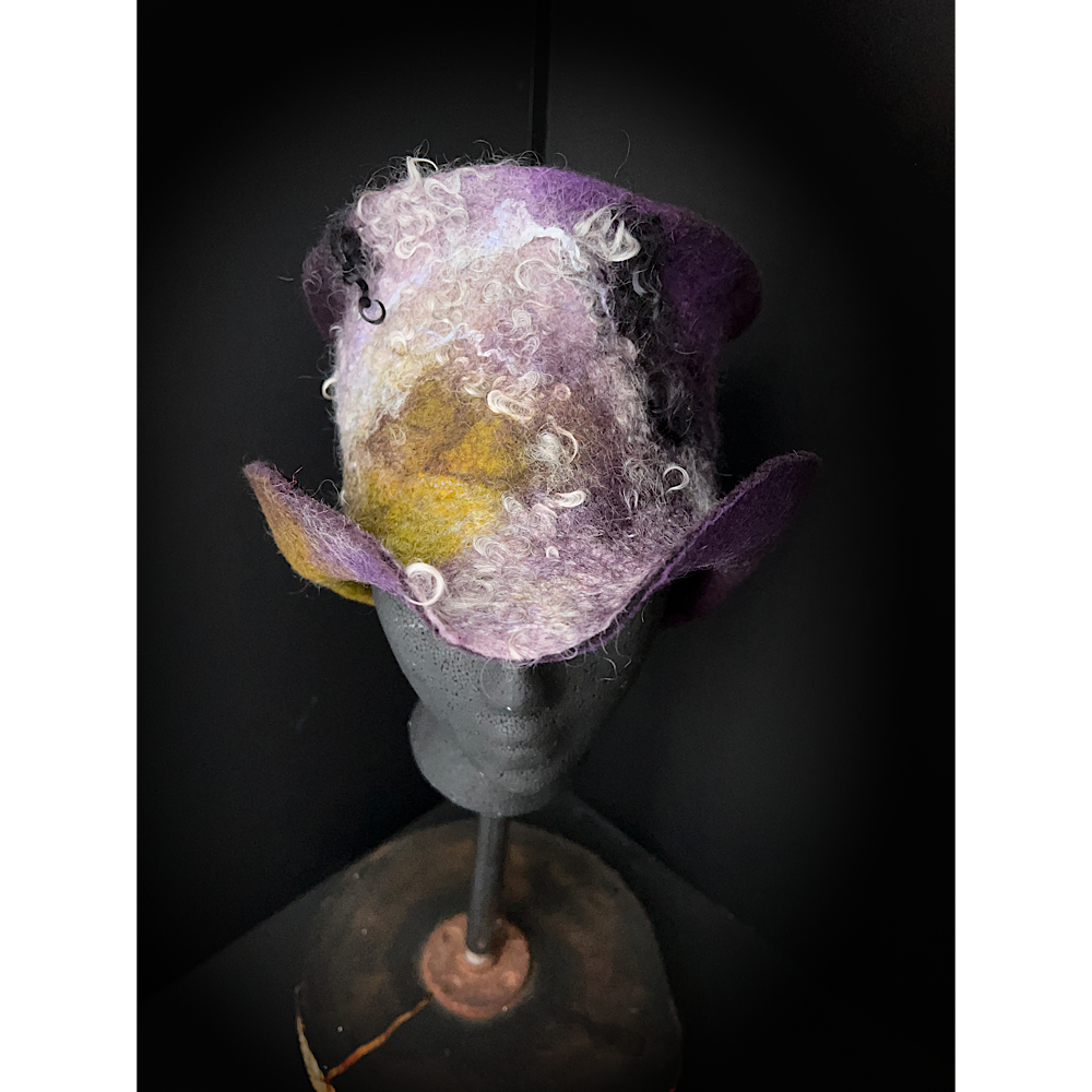 Felted top hat  - 23” 1/4