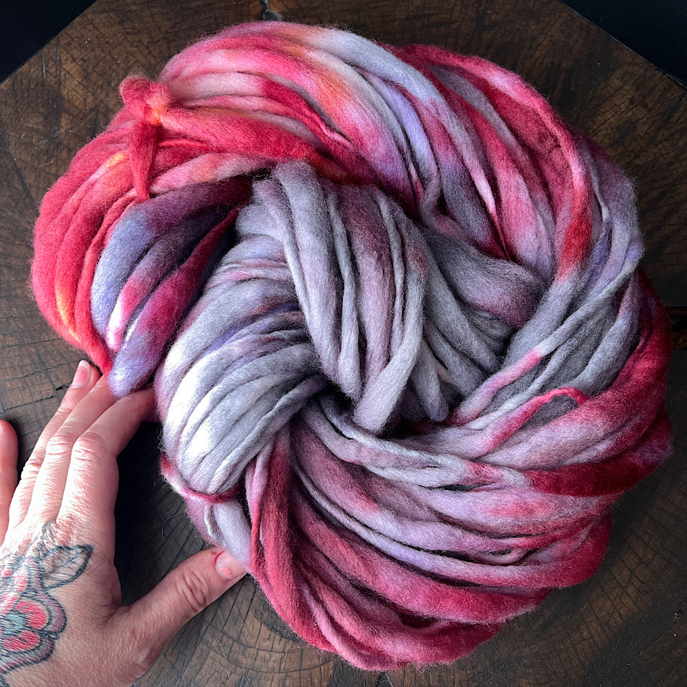 Fluffy yarn set of 3 skeins