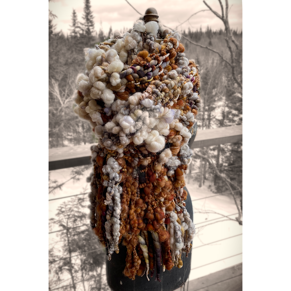 Sucre à la crème - Woven scarf