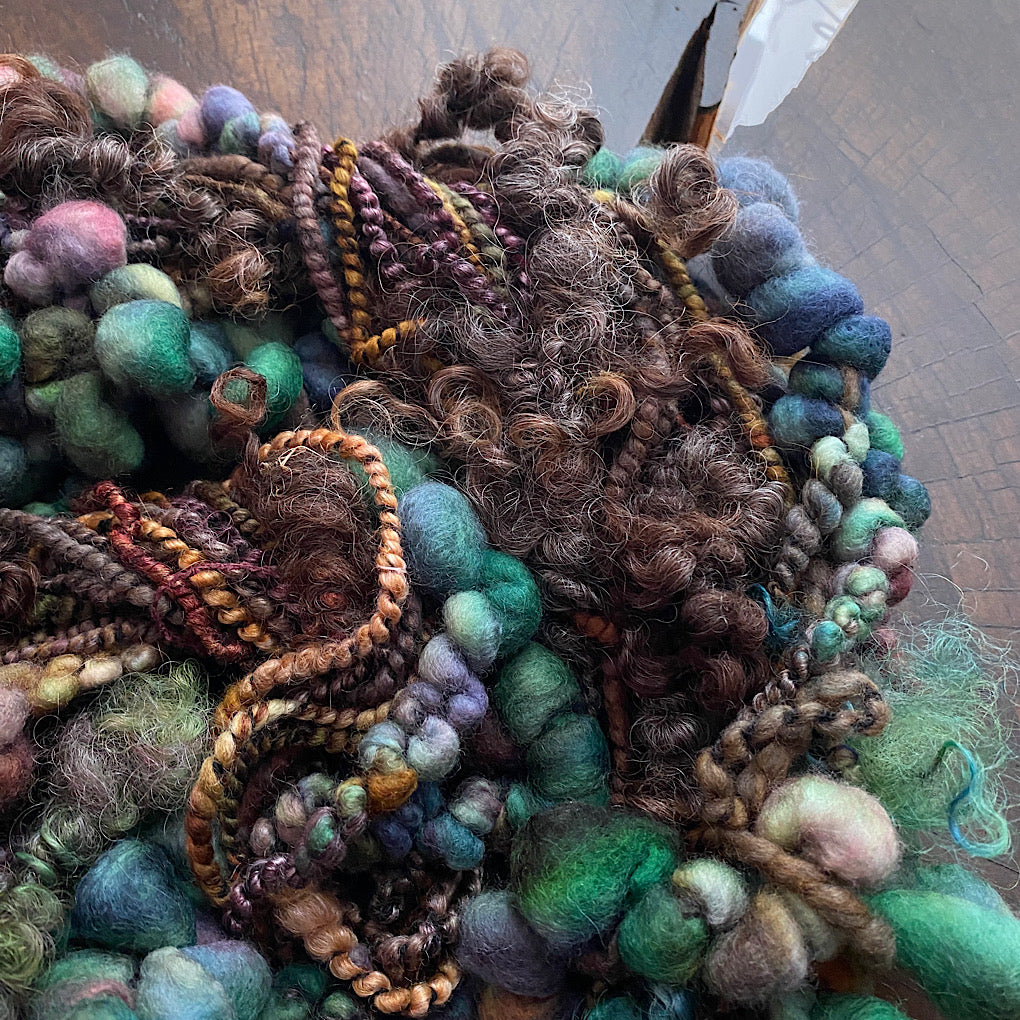 New moon forest Signature art yarn