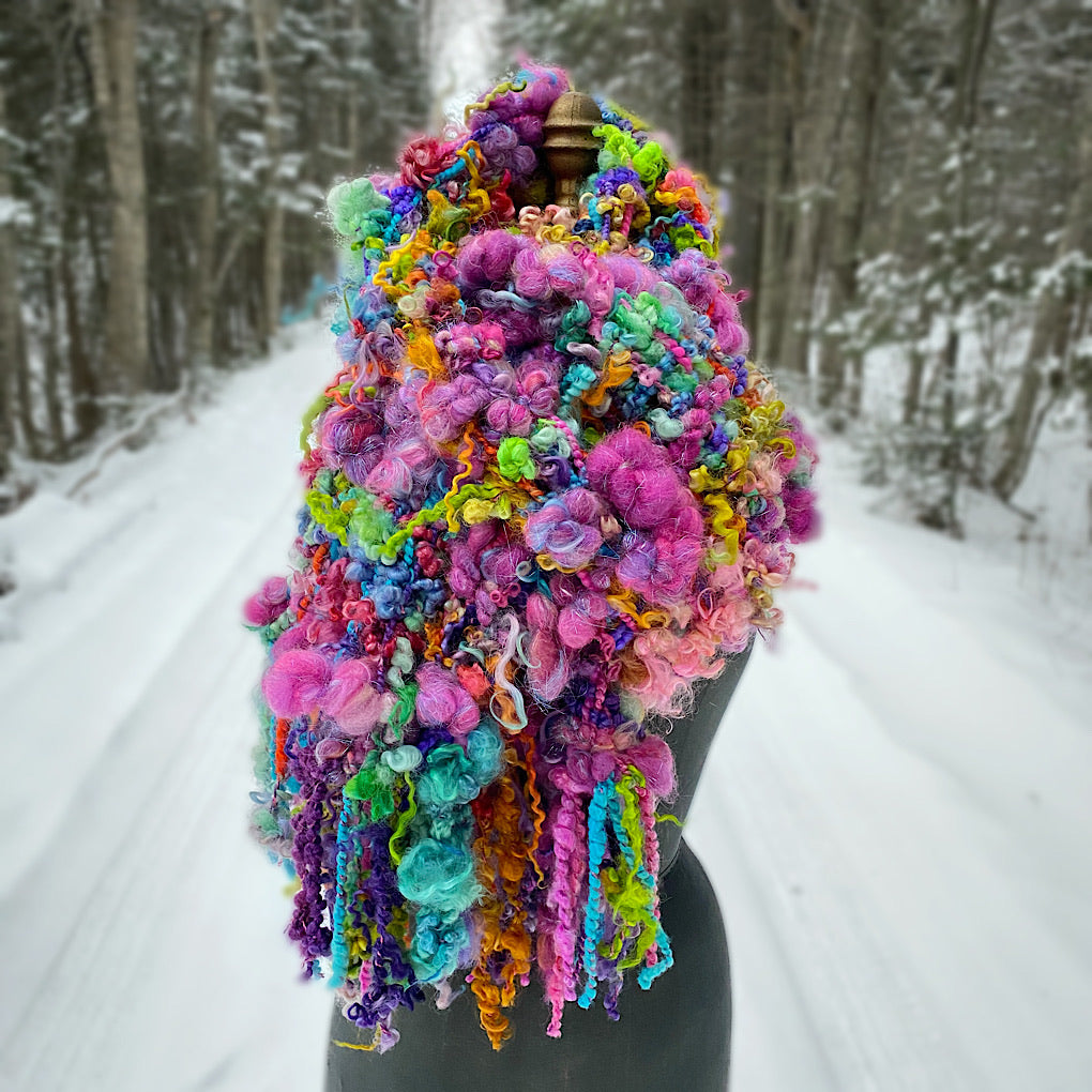 The Wild Rose  scarf