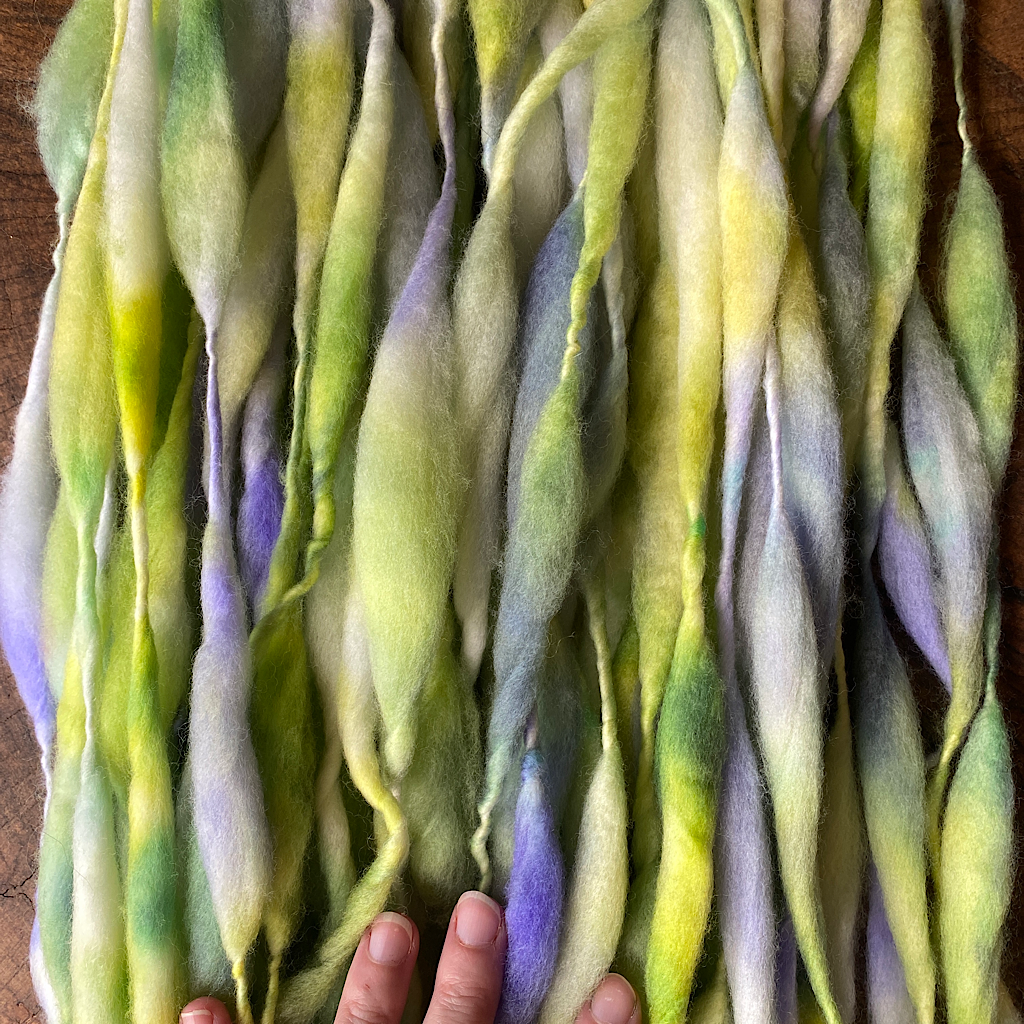 Merino hand spun yarn