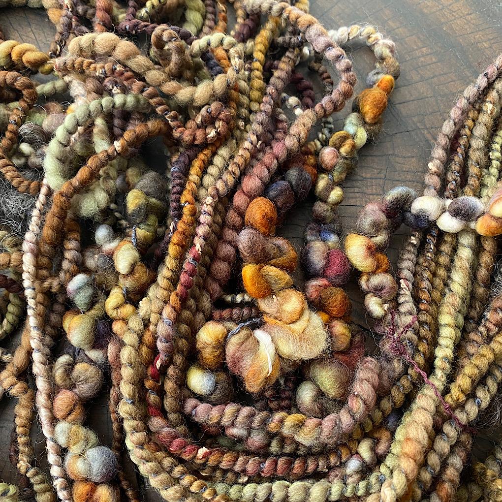 CUSTOM Birch log - merino Signature art yarn