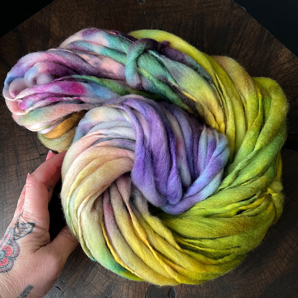 Fluffy yarn set of 3 skeins