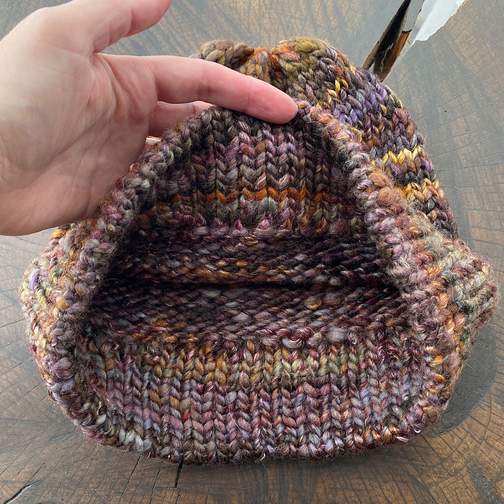 Merino silk beanie